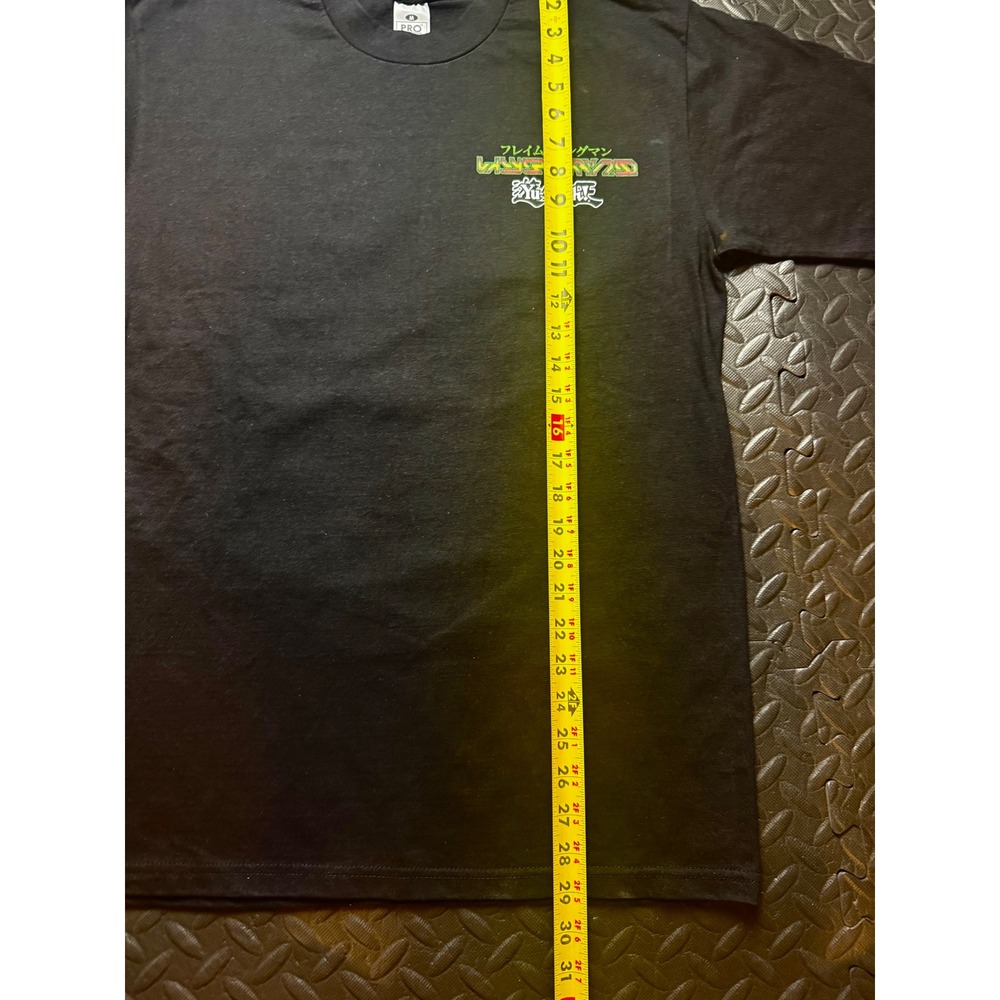 Yu-Gi-Oh GX Elemental HERO Flame Wingman Graphic T-Shirt Mens Medium Black - Picture 6 of 8